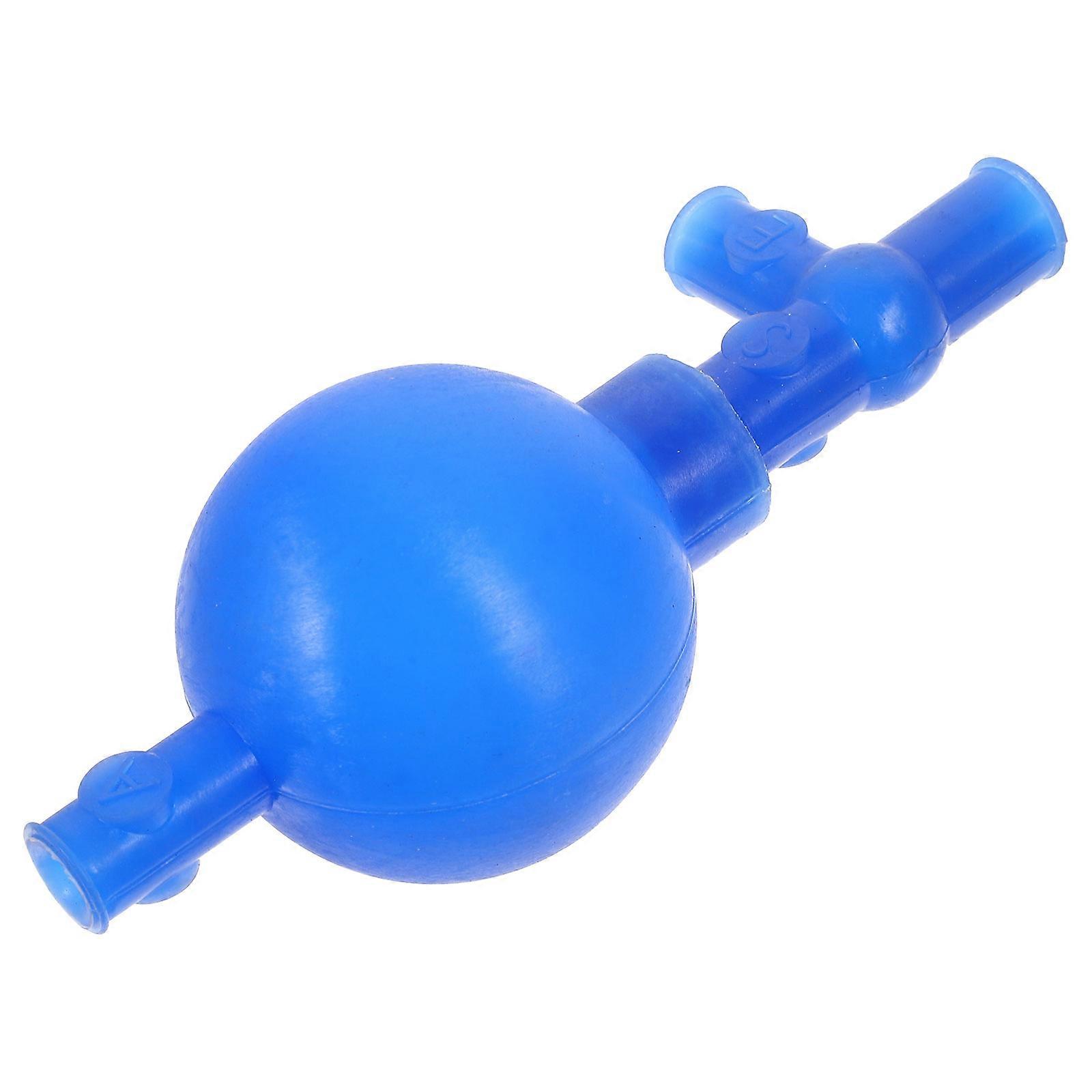 Quantitative Suction Bulb Pipette Filler Bulb Silicone for Laboratory 5Pcs