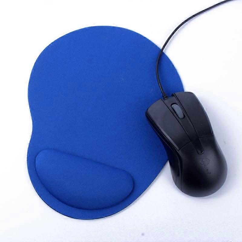 Office & Gaming Mouse Pad with Wrist Support, Gel Cushion Rest Desk Mat for Desktop, Laptop, MacBook, Notebook - Compatible with Magic Mouse, GMP40