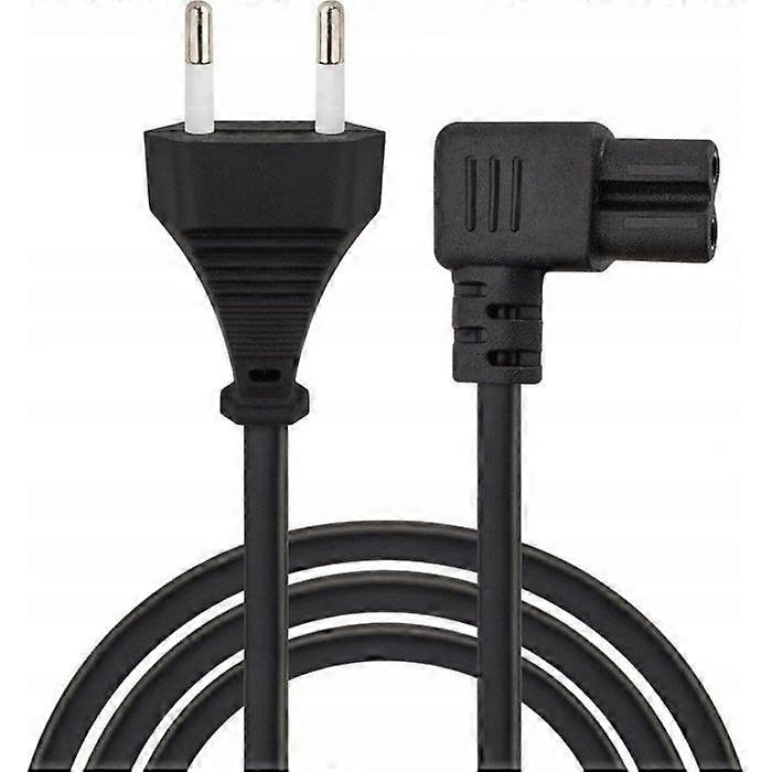 Netzkabel – SAVIO – SAVKABELCL-186 – 2-polig – C7 abgewinkelt – 5 m