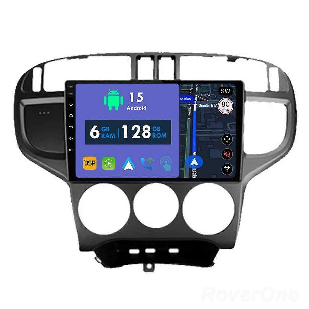 Car Radio 6G+128G CarPlay GPS Navigation Head Unit for Hyundai Matrix 2001 - 2010 Android Auto Bluetooth Stereo Touch Screen