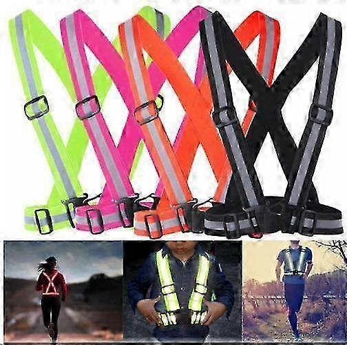 Reflective Harness Reflective Vest with Reflective - Practical & Durable Purple Lilla