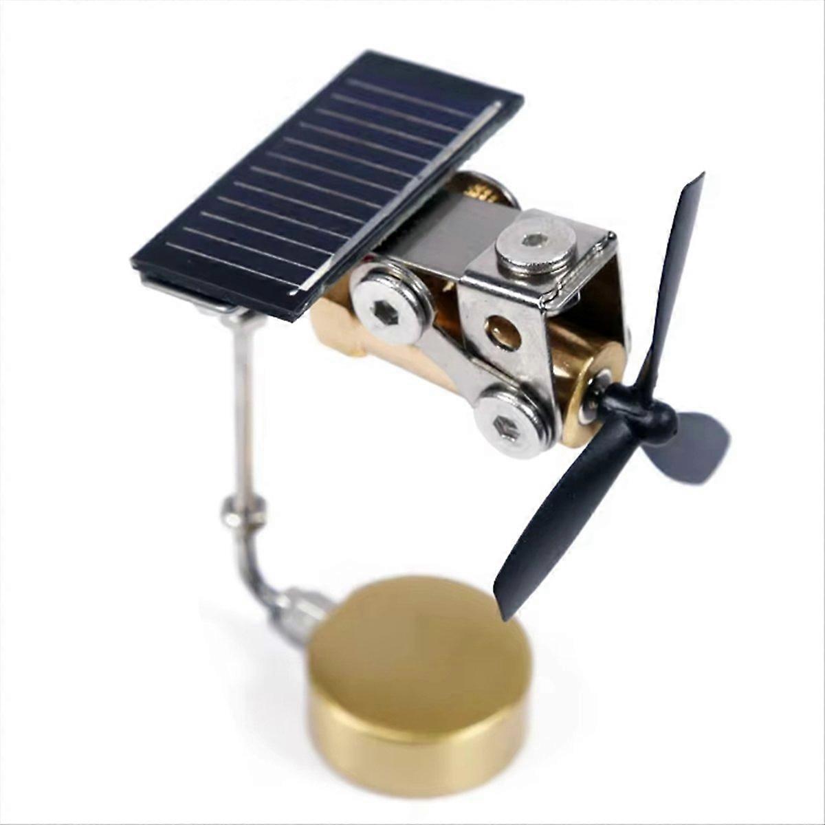   DIY Fan Blade Solar Model Toy