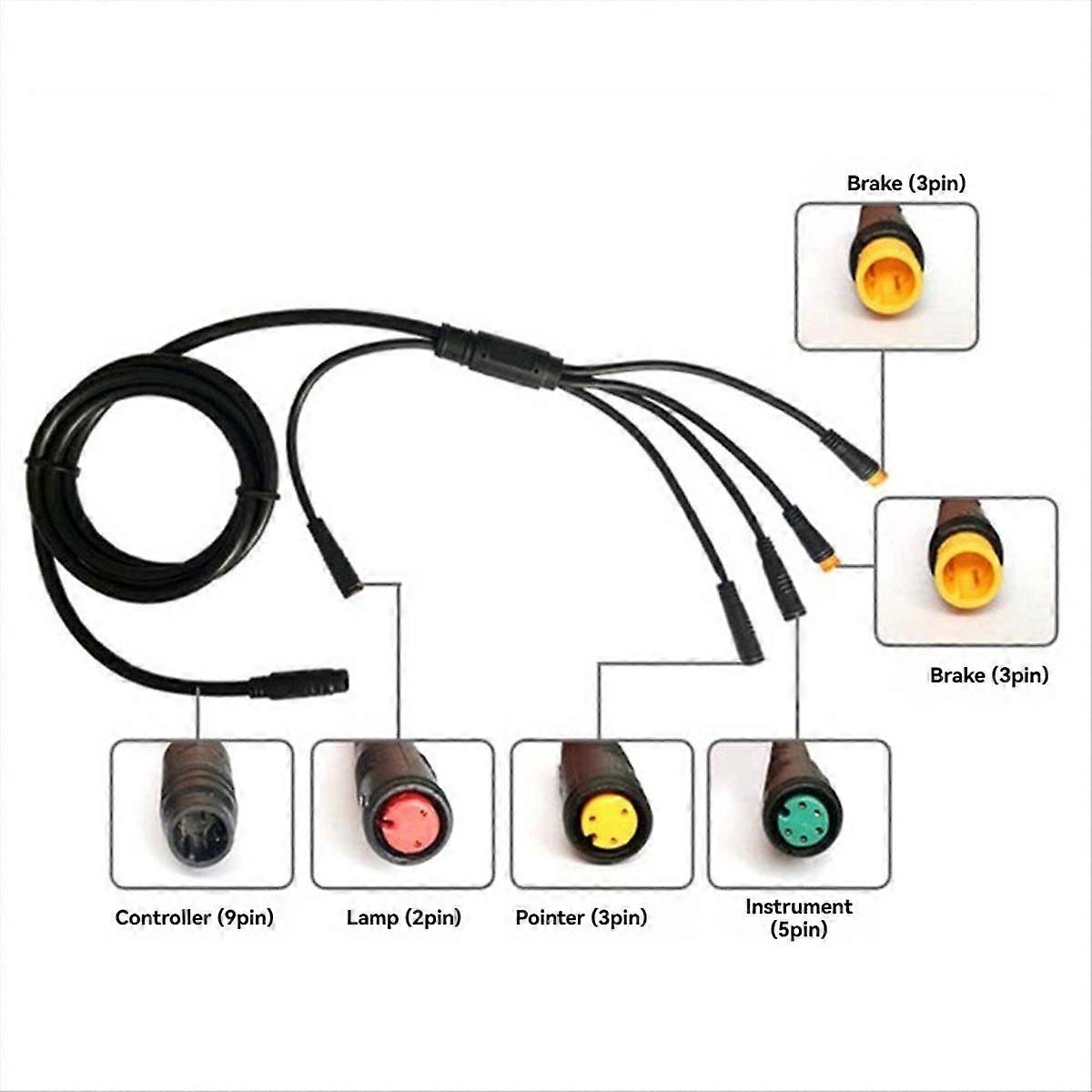 Ebike Controller 17A 24V/36V/48V with S866 LCD Color Display