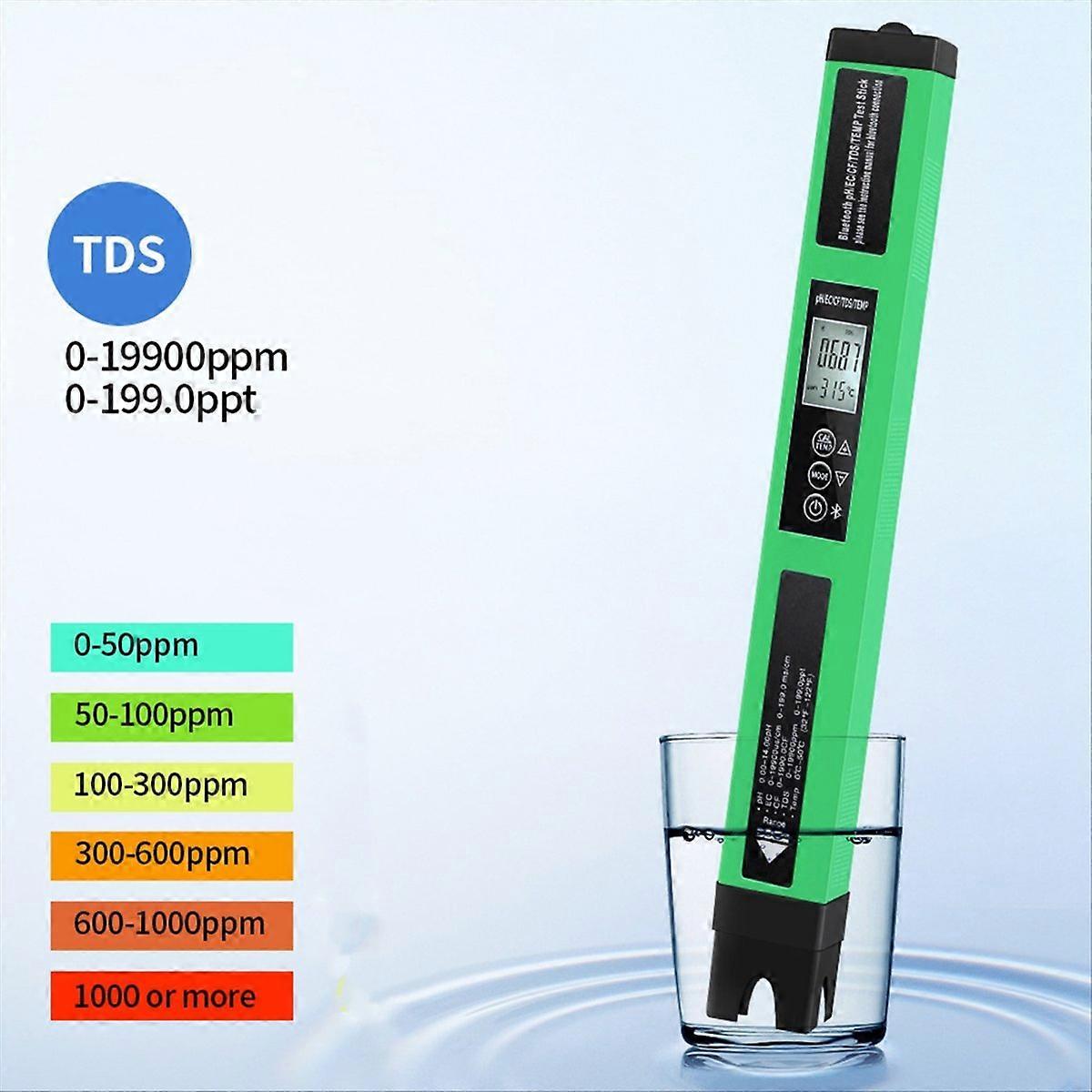 5 in 1 Water Quality Tester PH/EC/TDS//Temp