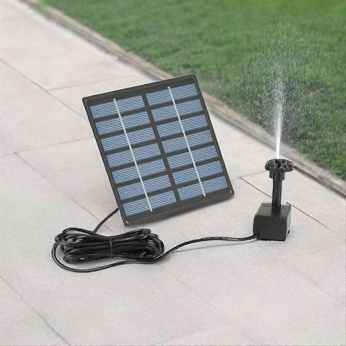 Solcellefontænesæt, flydende fontæner til pool, minifontæner