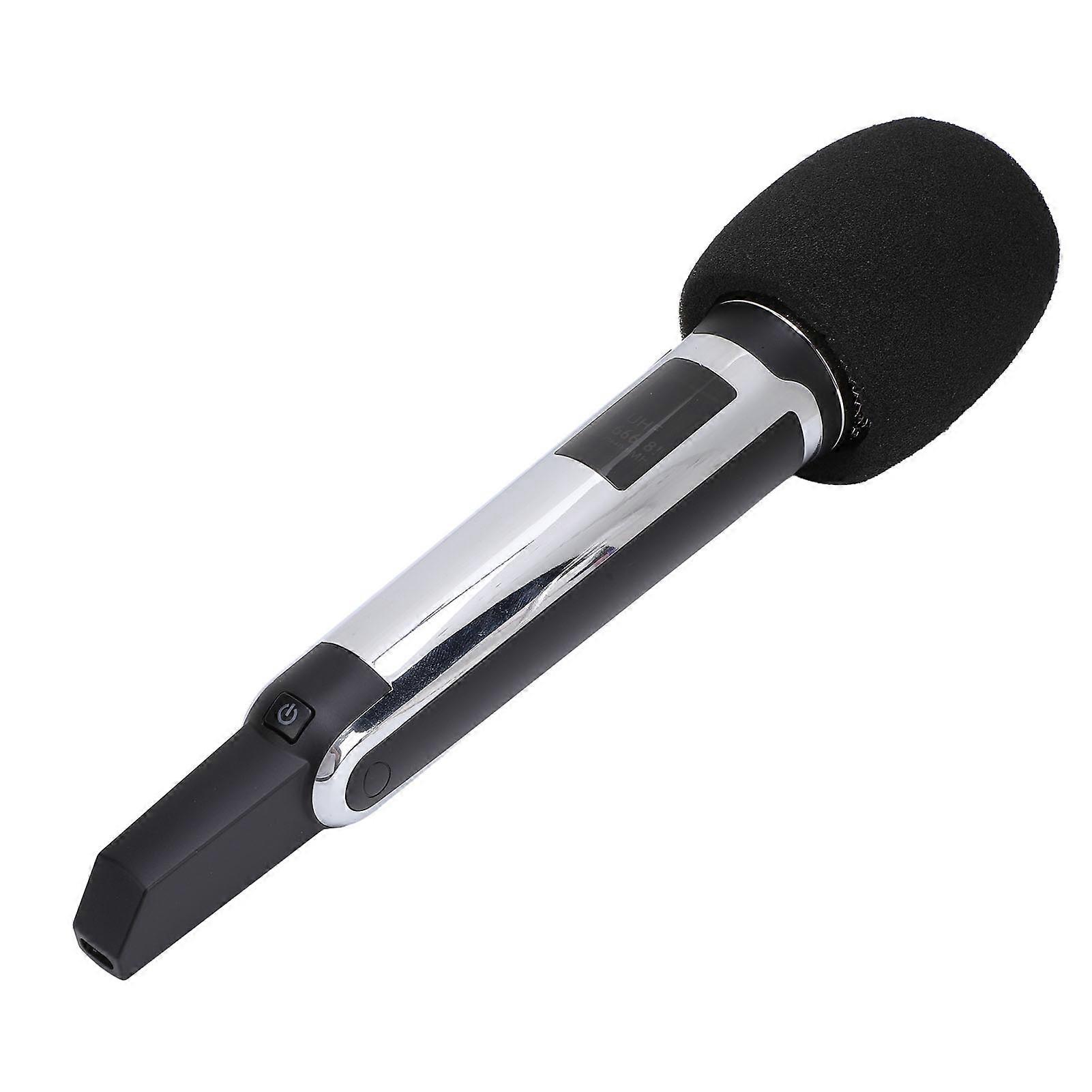 Wireless Dynamic Microphone Professional High Performance Handheld Microphone for KTV Stage Live Broadcasts 