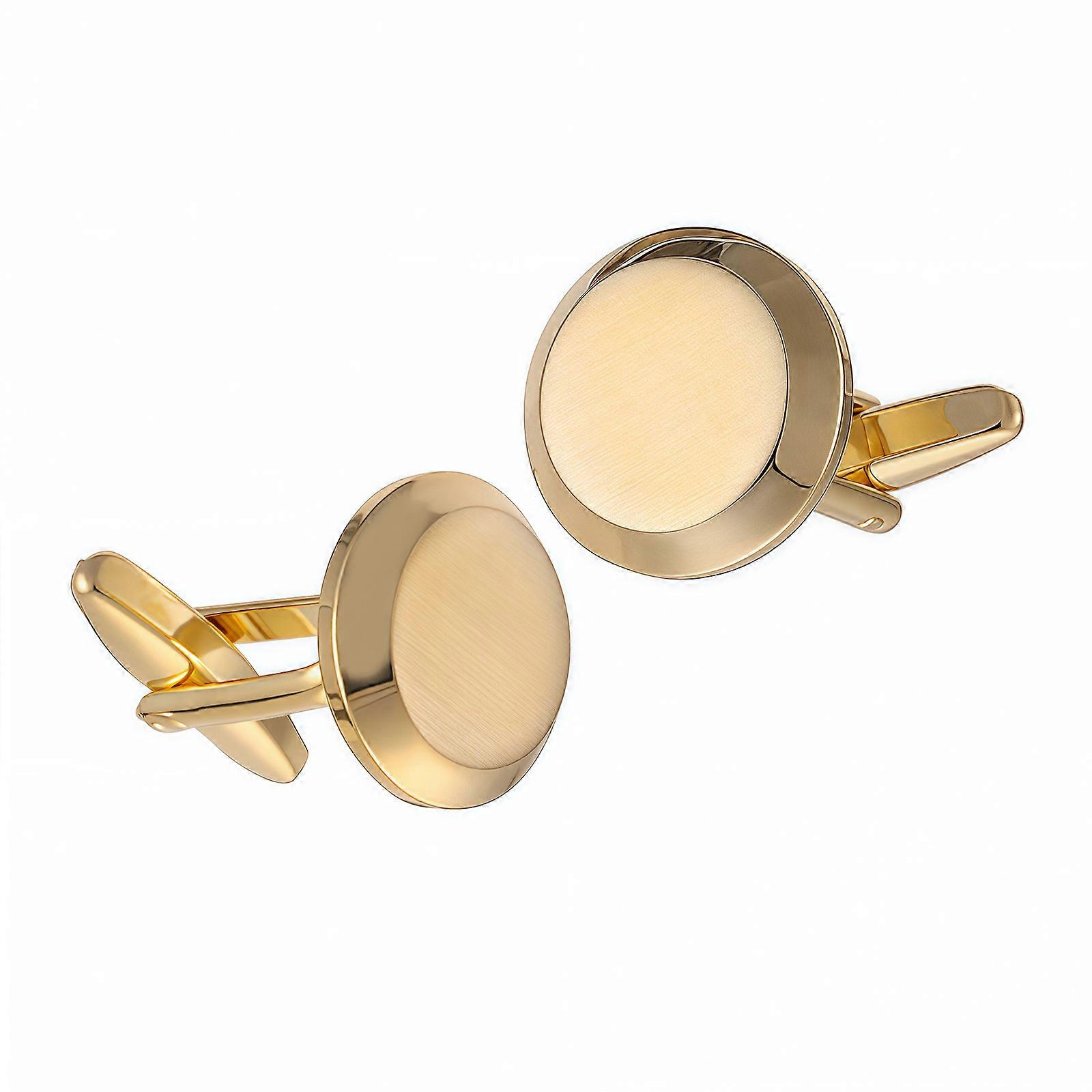 1 Pair Practical Metal Cufflinks with Modern Minimalist Artistic Cufflinks for Business or Evening Event Essential Multicolor