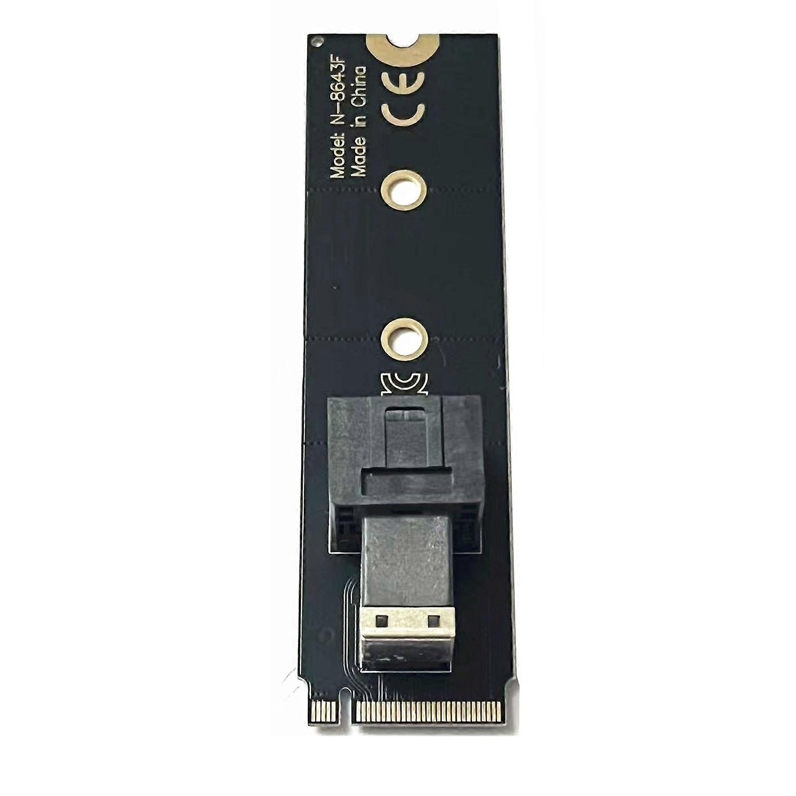 Fast Speed M.2 NVMe To SFF 8643 Adapter Card Suitable U.2 Drive In Desktop Computing Systems Multicolor
