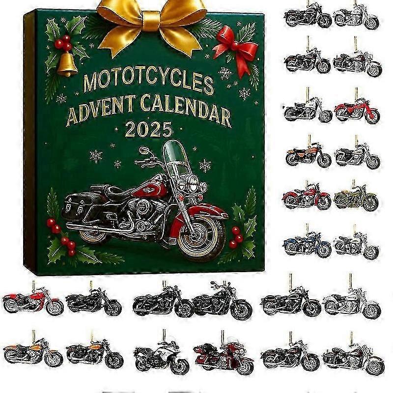 2025 MOTOTCYCLES ADVENT CALENDAR Motorcycle Advent Calendar Blind Box