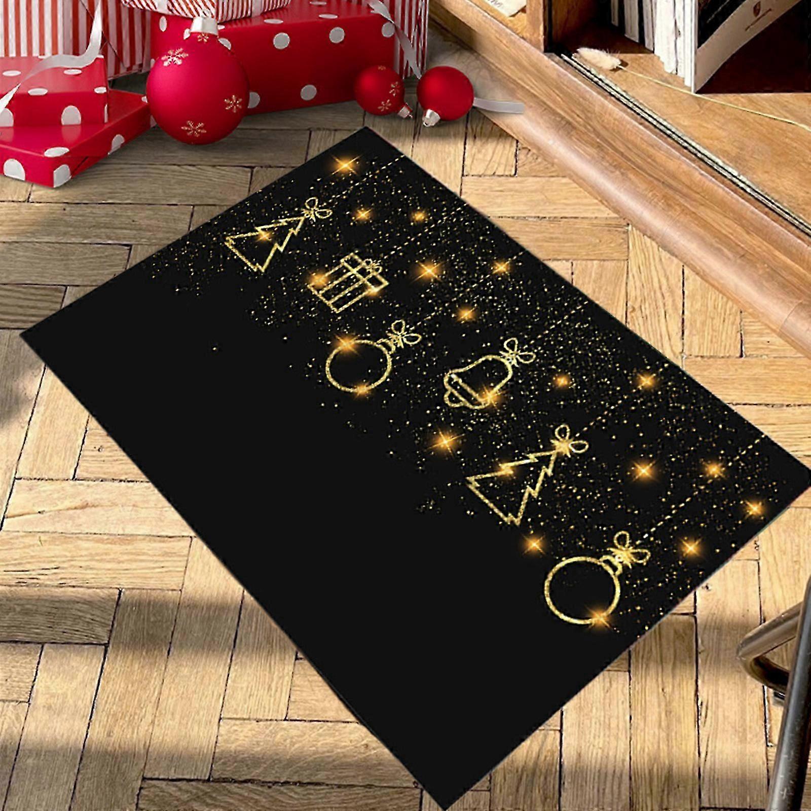 Christmas Door Mat Outdoor - Durable Christmas Front Door Mat Christmas Doormat - Christmas Welcome Mats Outdoor - Christmas Outdoor Front Door Mat (1