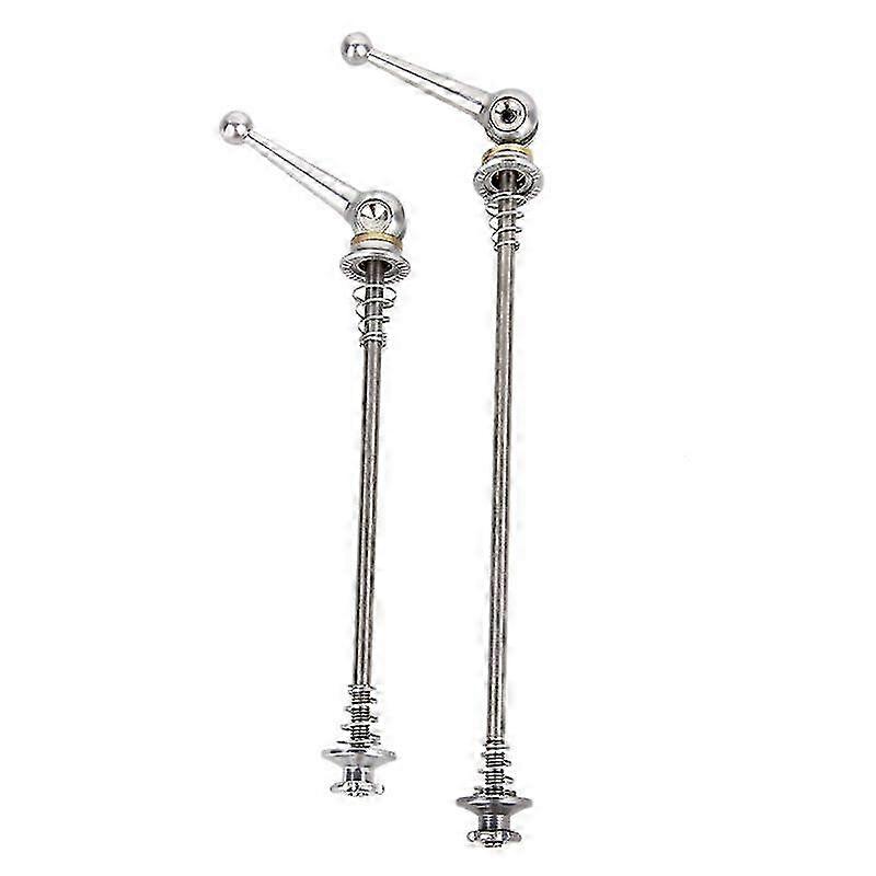 Titanium Quick Release Bicycle Skewers for MTB Road Bike,Silver