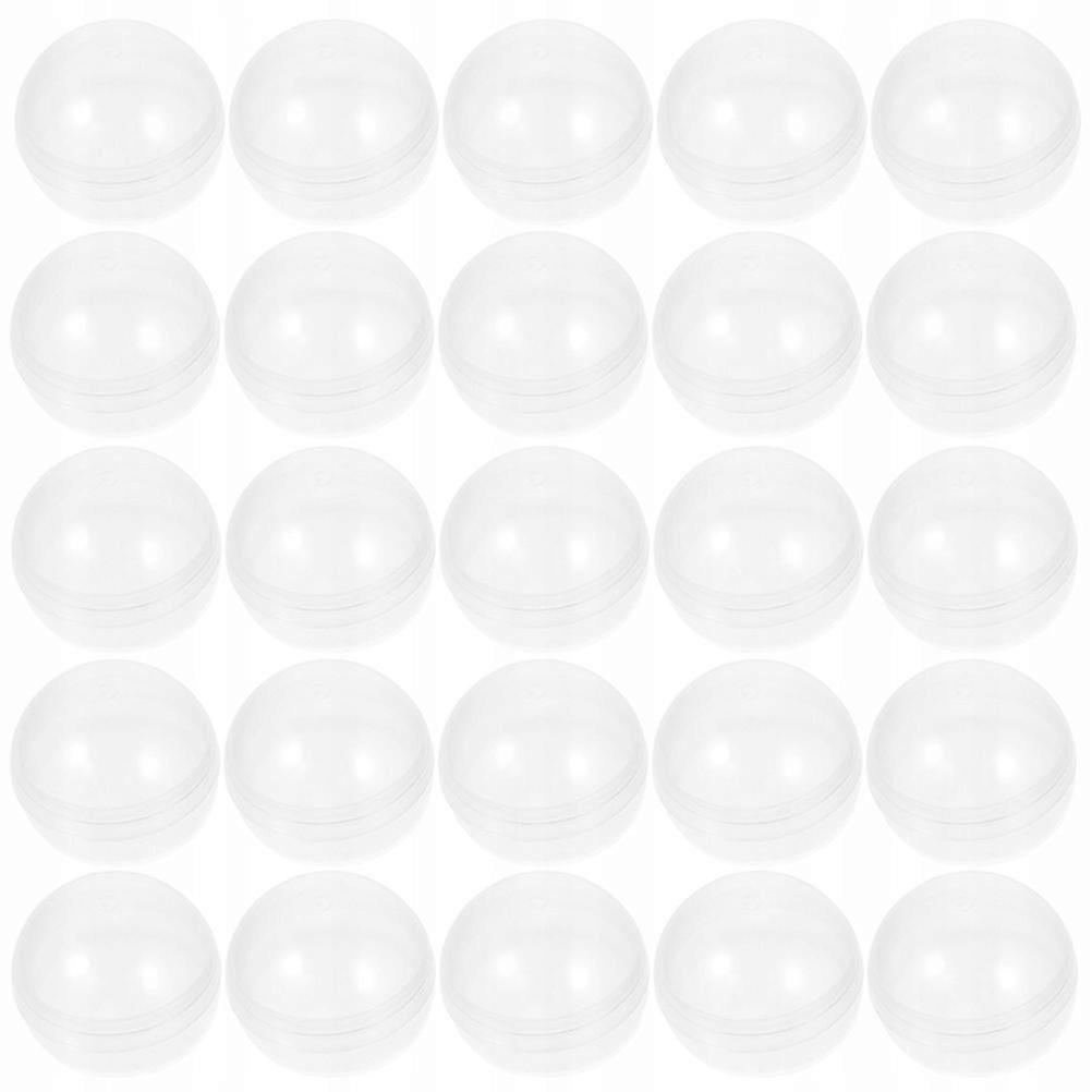 Transparent Lottery Balls Gumball Machine 50 Pcs