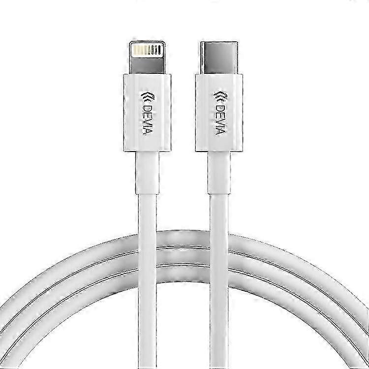 DEVIA Smart Series 2m Type-C to Lightning PD Fast Charging Cable TPE Data Cord 2025