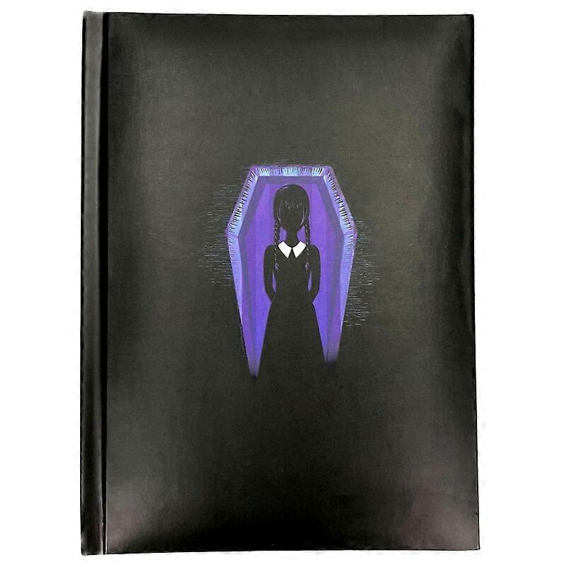 Cuaderno Dark Side A5 Light, tema miércoles, 80 páginas