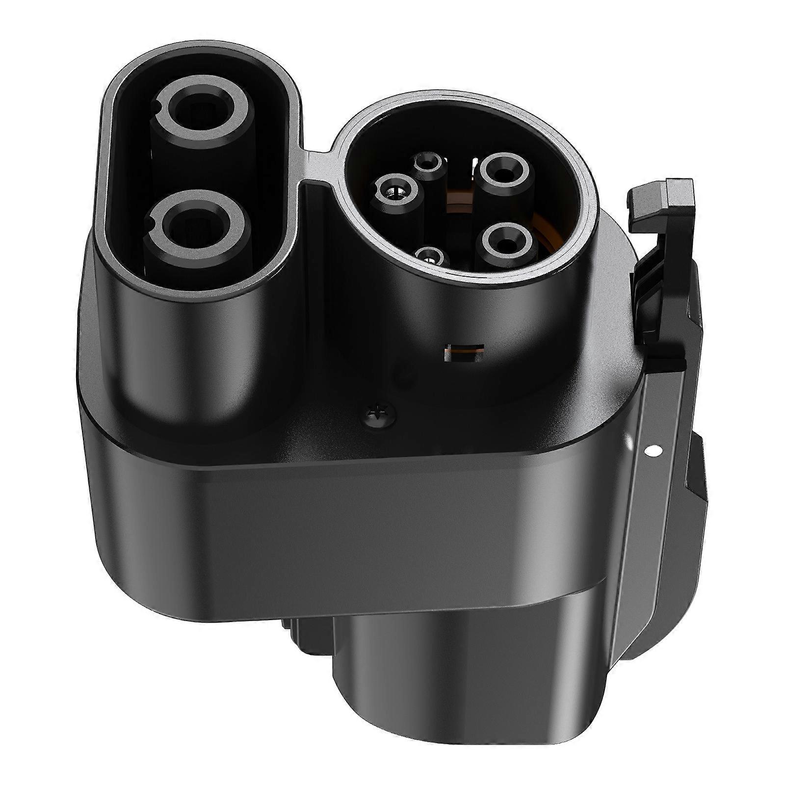 Lightweight Small Travel Electric Vehicle Charging Adapter Connector Universal CCS1 Compatibility Sturdy PC+Nylon Build Multicolor