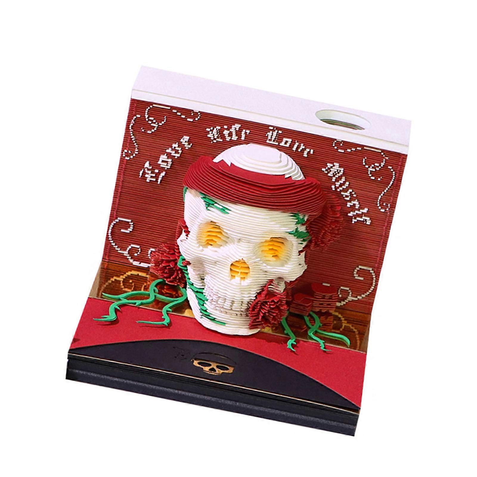 Participatory Tear Away twenty twenty six Calendar With Framework Creation Recyclable Thick Paper Record For Office Classroom Use  Red