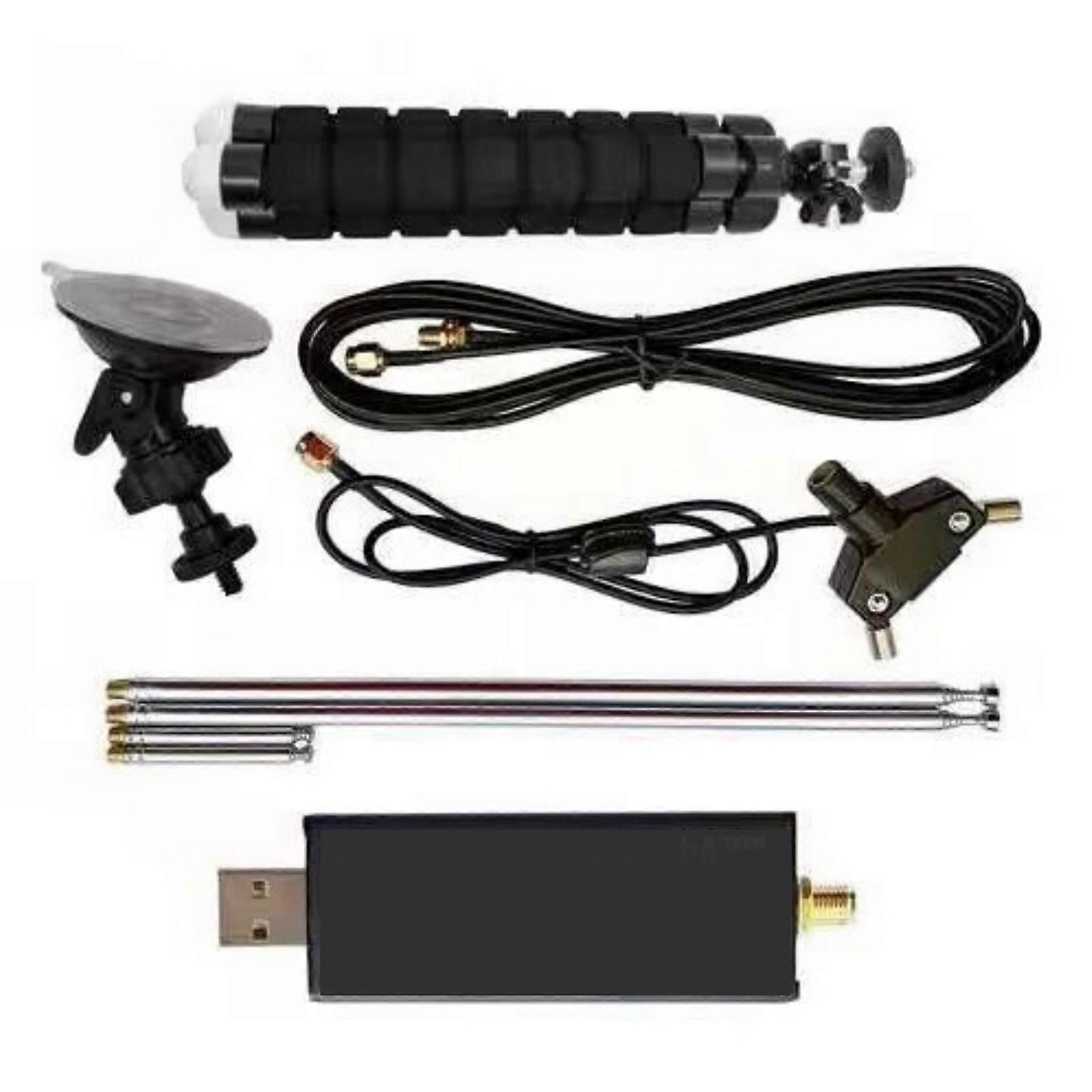 TCXO Optimized Software Defined Radio Kit 500kHz 1.7GHz Ranges Passive Cooling Design SMA Dipoles Antennas For RF Application Multicolor