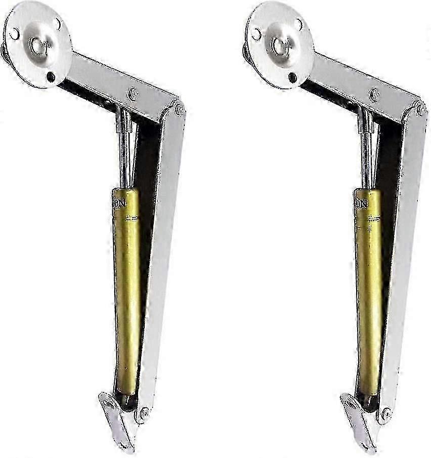 Pneumatic hinge with soft close for 200N lid lifter