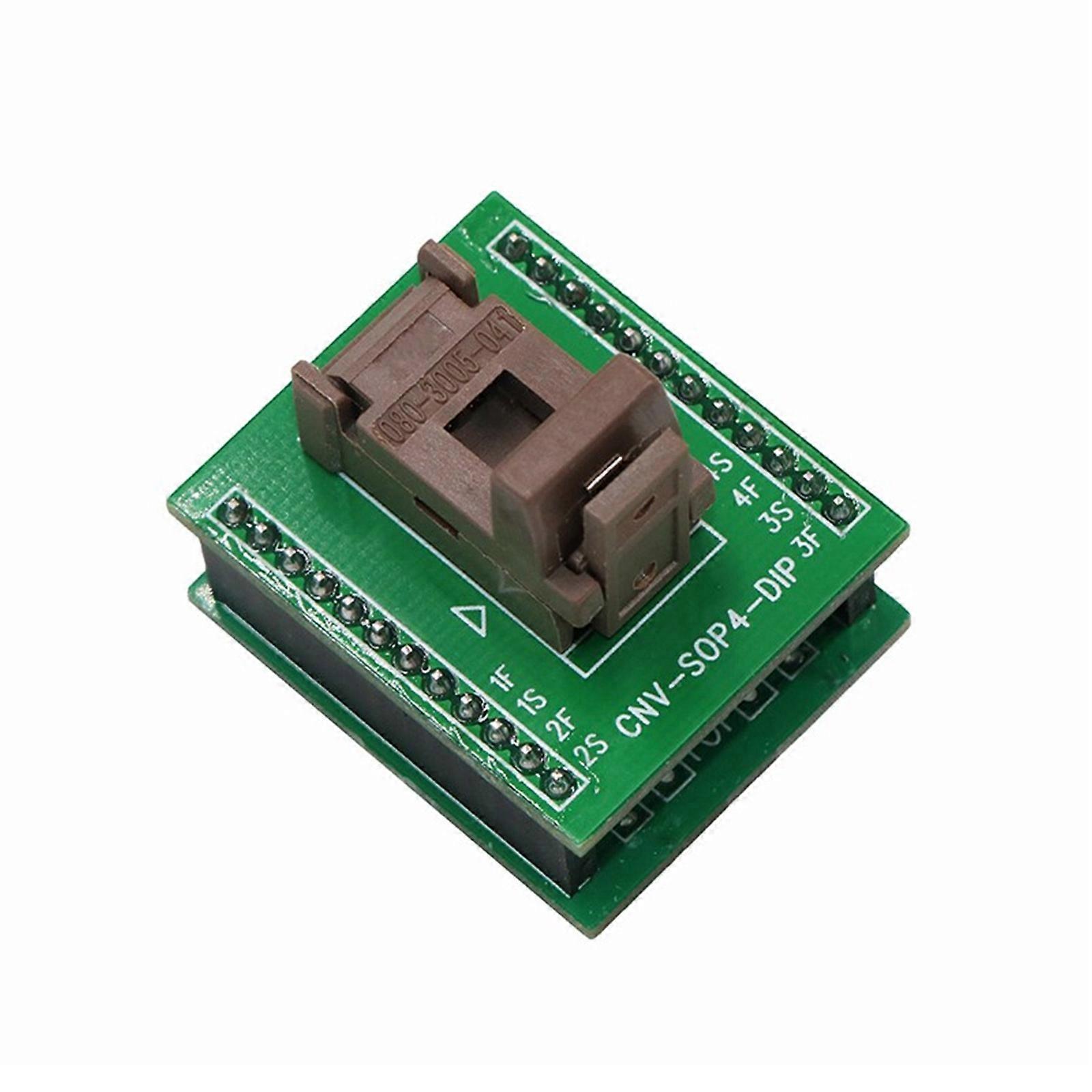 Precisions SOP4 Chip Testing and Programming Unit, 2.54mm Pitches for Electronic Engineers Multicolor