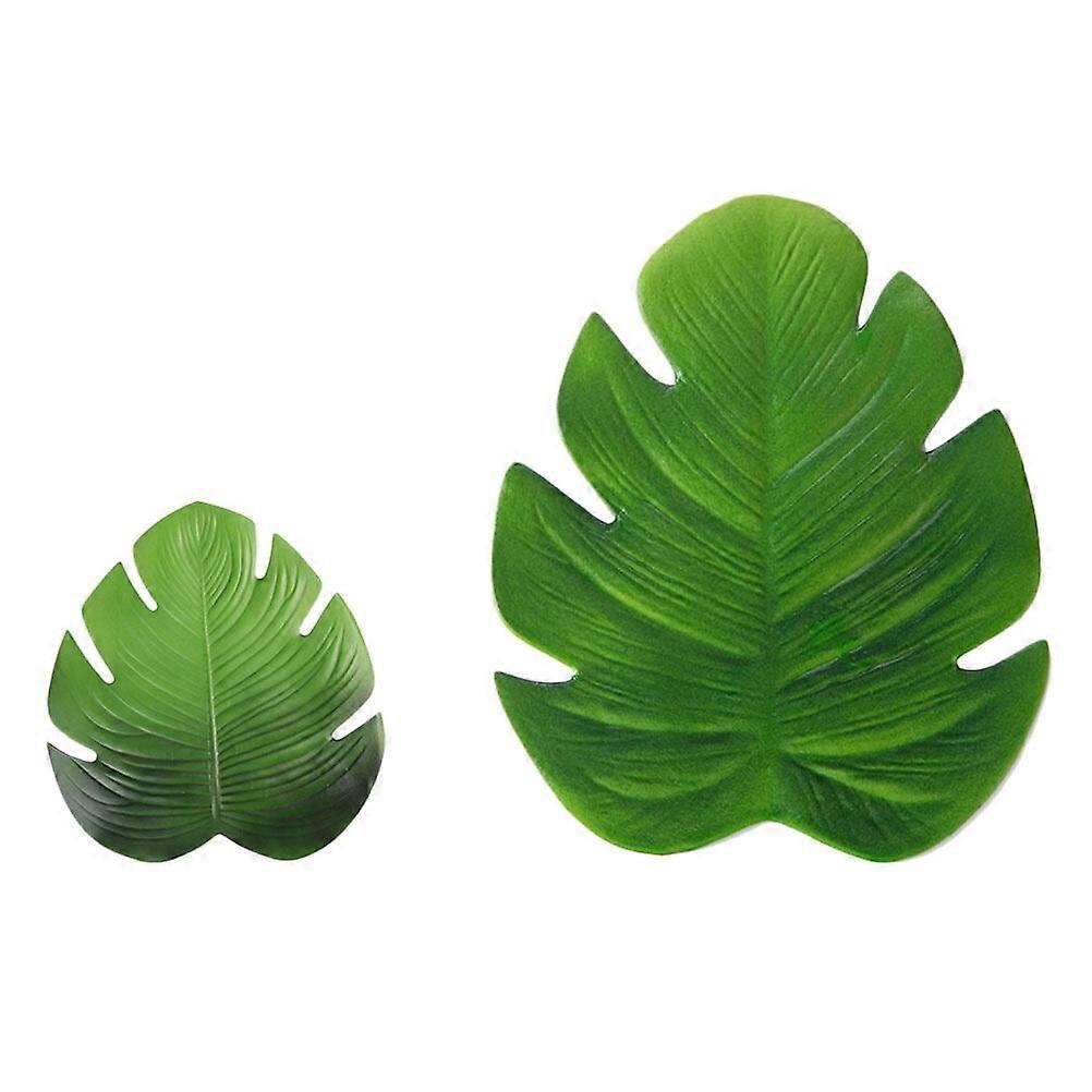 2pcs Creative Leaf Shaped Cup Tray Premium Tea Cup Mat Coffee Cup Coasters