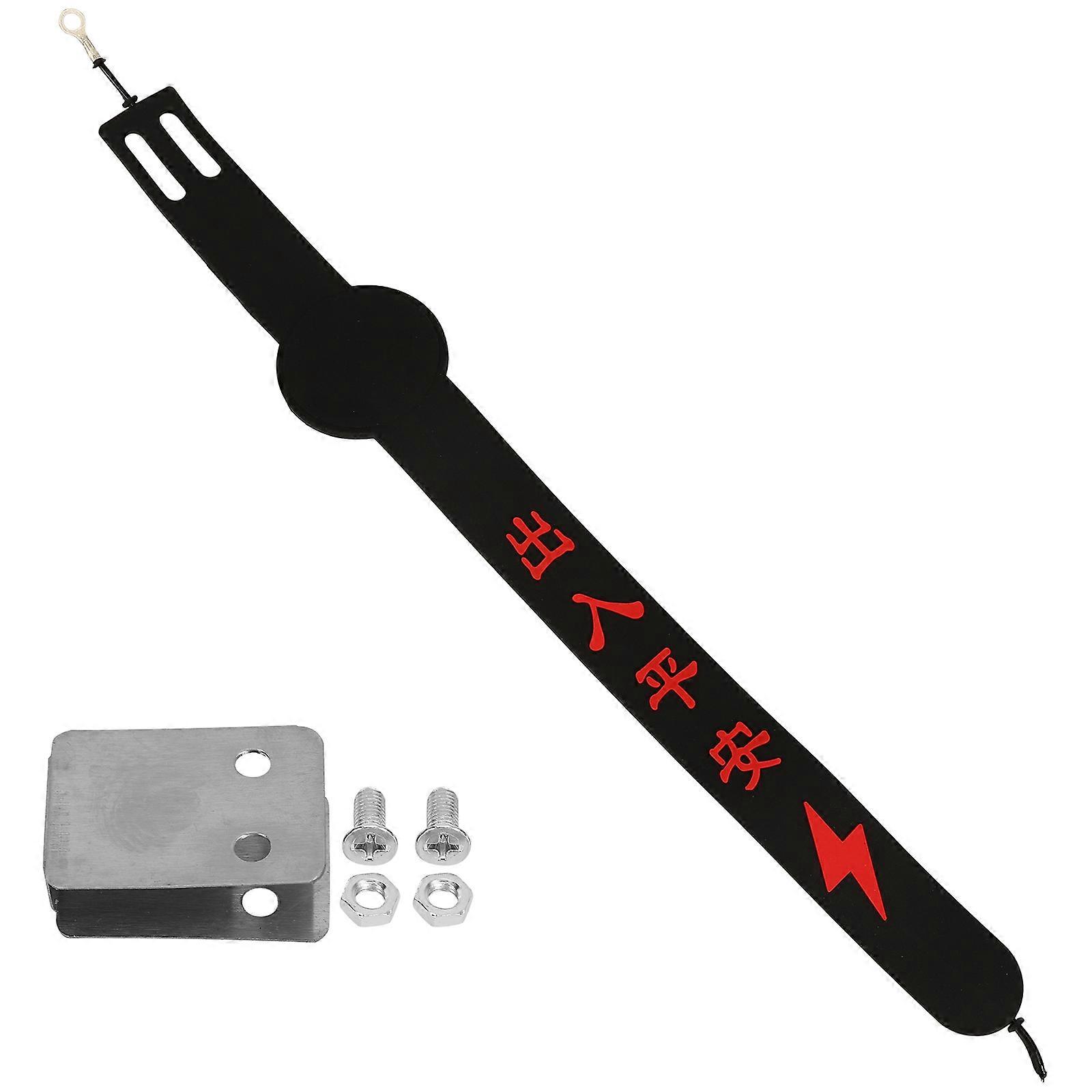 Universal Automotive Ground Strap Designed For Car Owners With Durable Black PVC Material And 1Pcs Grounding Function