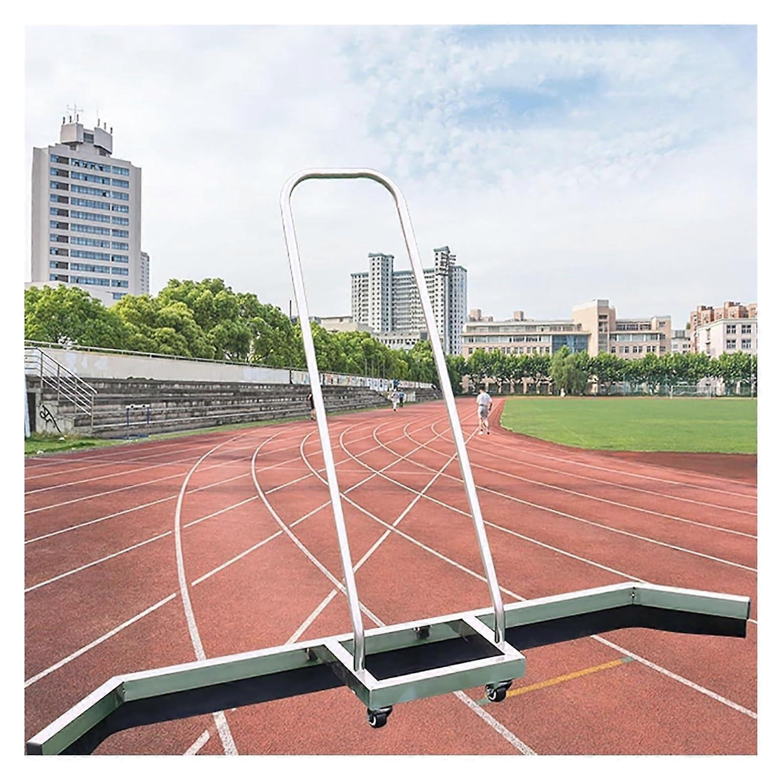 Outdoor Rubber Broom Floor Scraper with Water Push for Playground, Concrete and Tile Cleaning