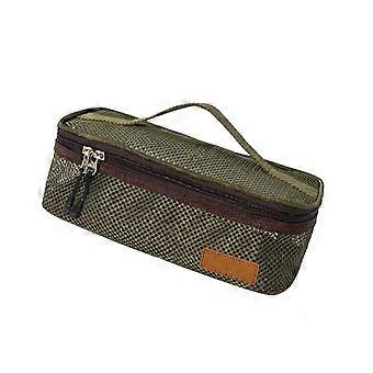 Barbecue Cookware Organizers Carry Pouches Picnics Cookware Storage Bag Outdoor Camping Cookware Kitchen Utensils Bag  Khaki