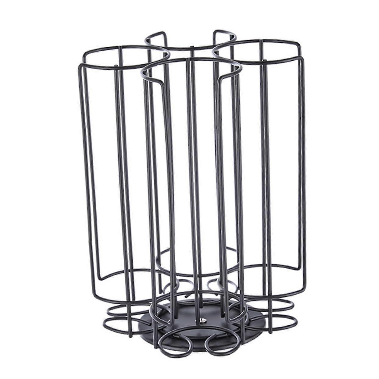 Coffee Pod Holder with 360° Rotation, Large Capacity Coffee Capsule Organizer for Home and Office