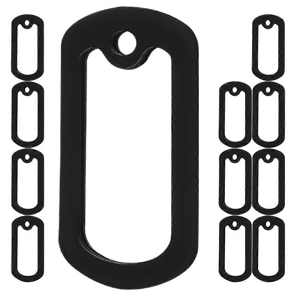 Dog Tag Protector Silicone Case for Noise Reduction with 14Pcs Set