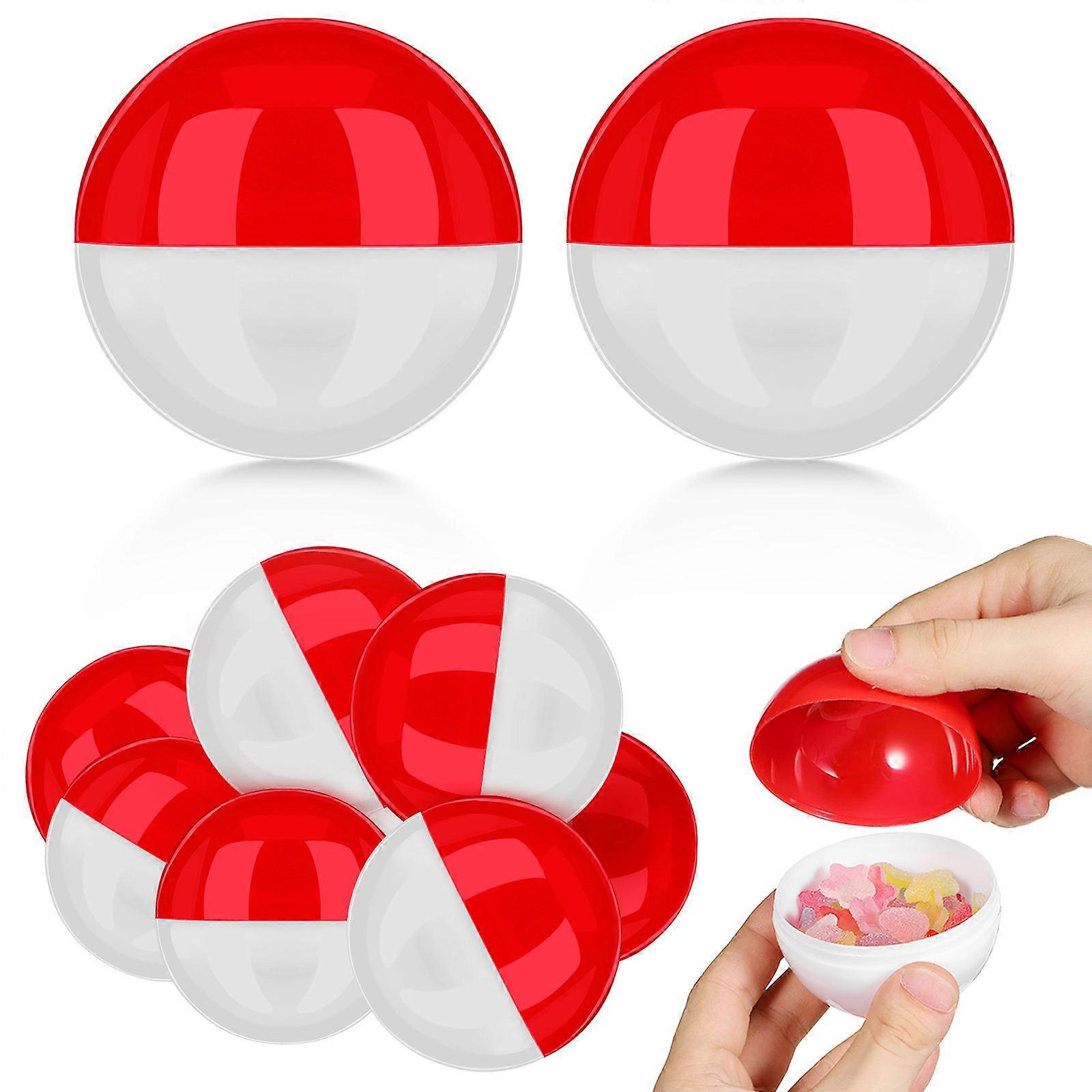 Plastic Balls Round Vending Machine Capsules for Decoration 25Pcs Multi