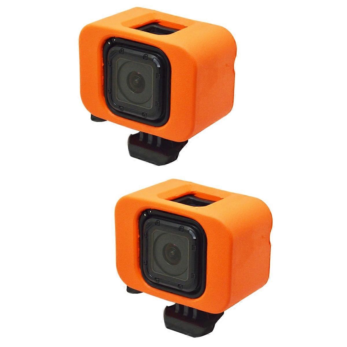 2pcs For 4 Session Floating Floating Set for 4 5 Session Waterproof Protection Frame Border Shell (Orange)
