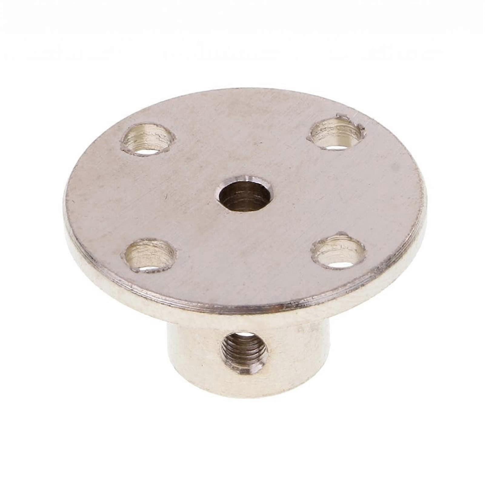 Rigid Shaft Coupling 11mm Metal Motor Shaft Coupler with Secure Flange Lock for Precise Connection