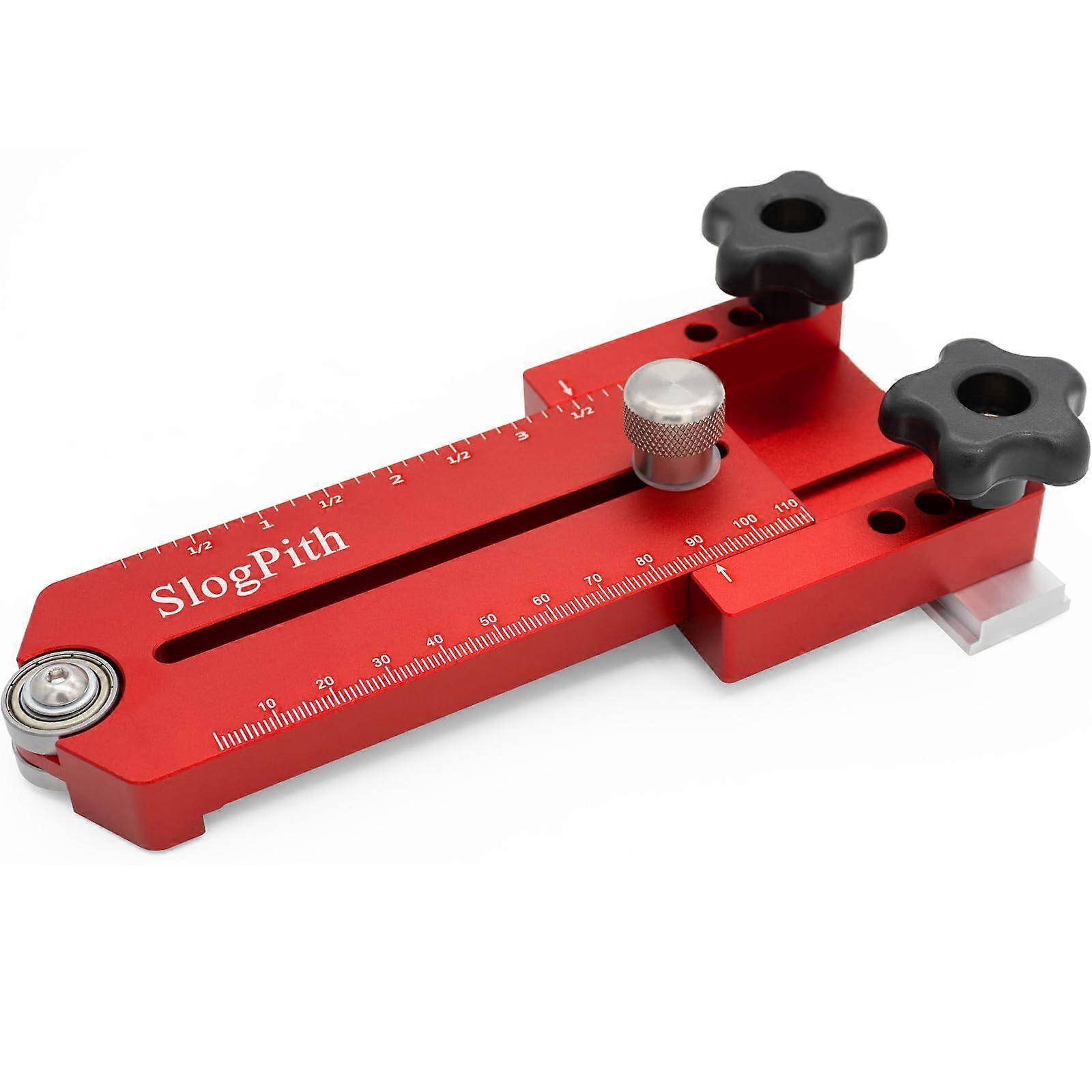 Precision Thin Rip Jig for Table Saw with Adjustable Guide and Durable Aluminum Construction