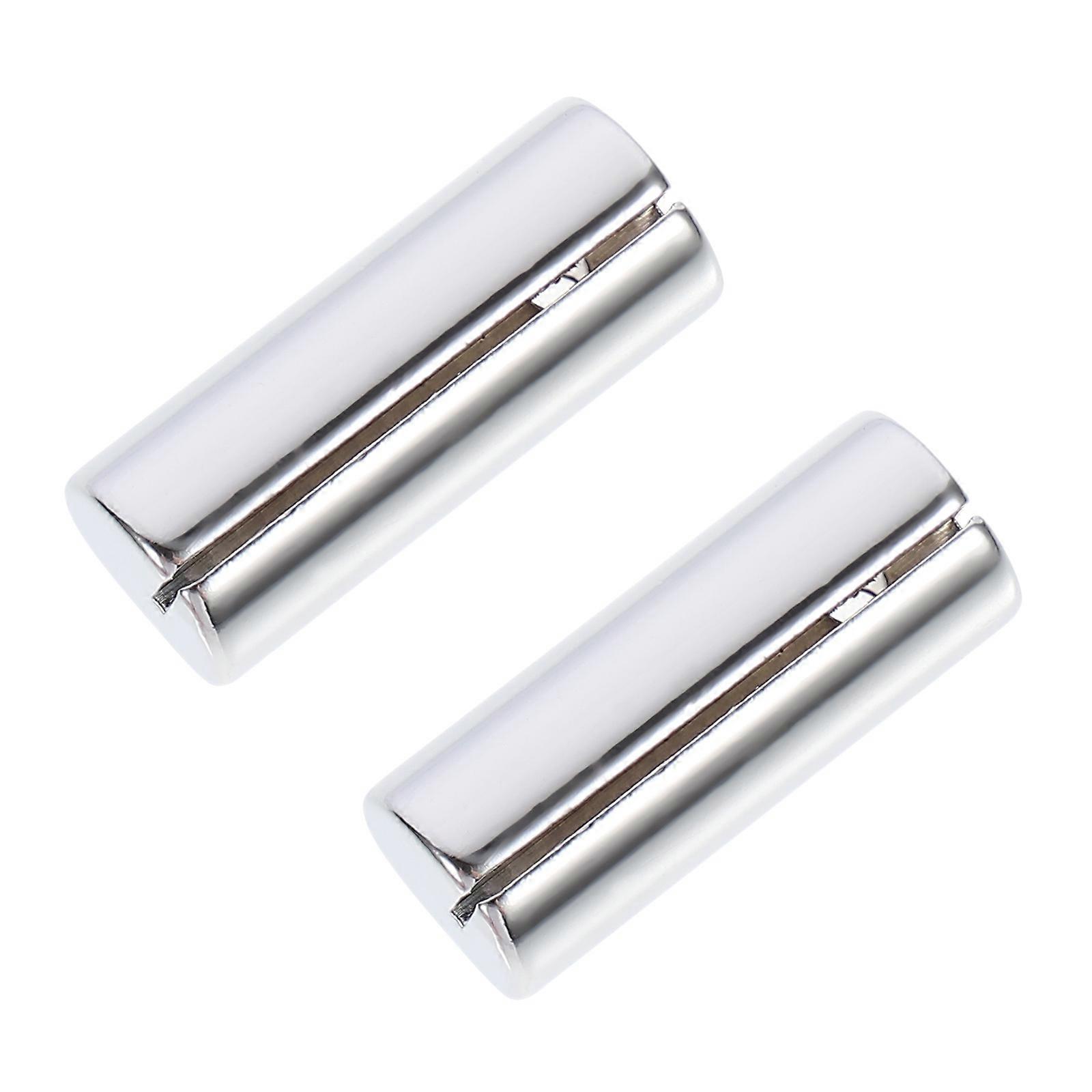 Label Holder Metal Tag Holder for Display Use 2Pcs Silver Copper