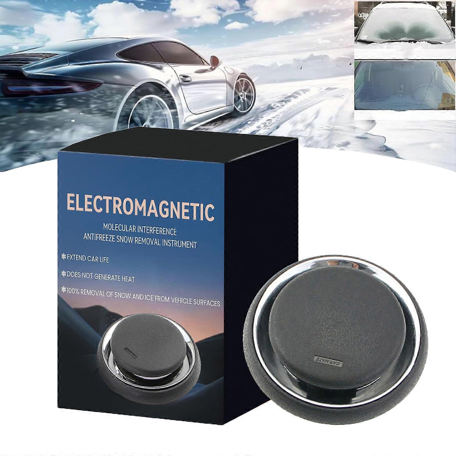 Electromagnetic Car Snow Melter and Windshield Defroster with AntiFreezing Wave Technology, Rechargeable, Medium