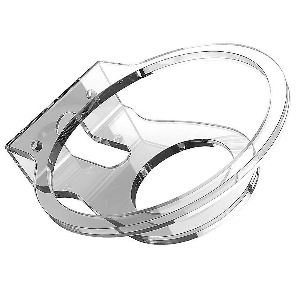 Transparent Wall Mounted Speaker Rack Acrylic for Home Use 1Set Holder