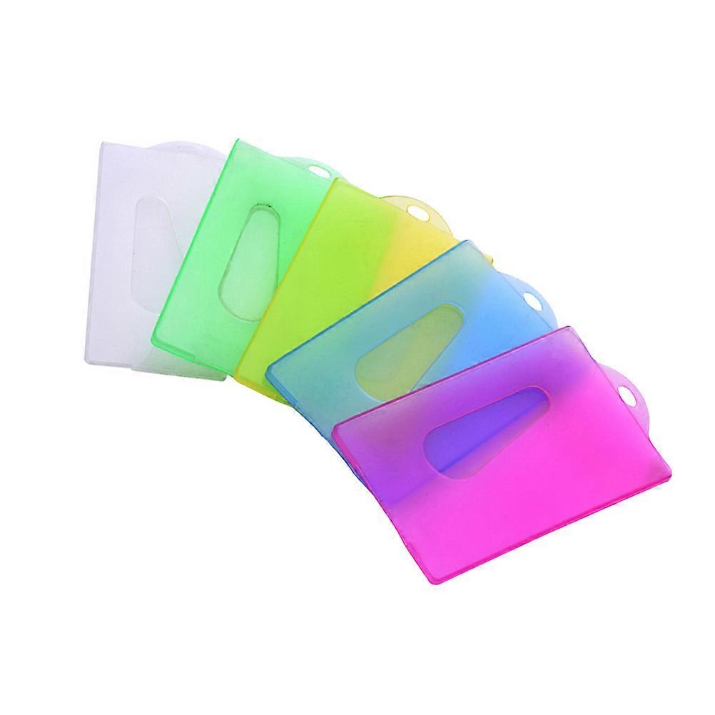 Plastic Sleeves Holder Protector for Bus Cards 20Pcs Assorted