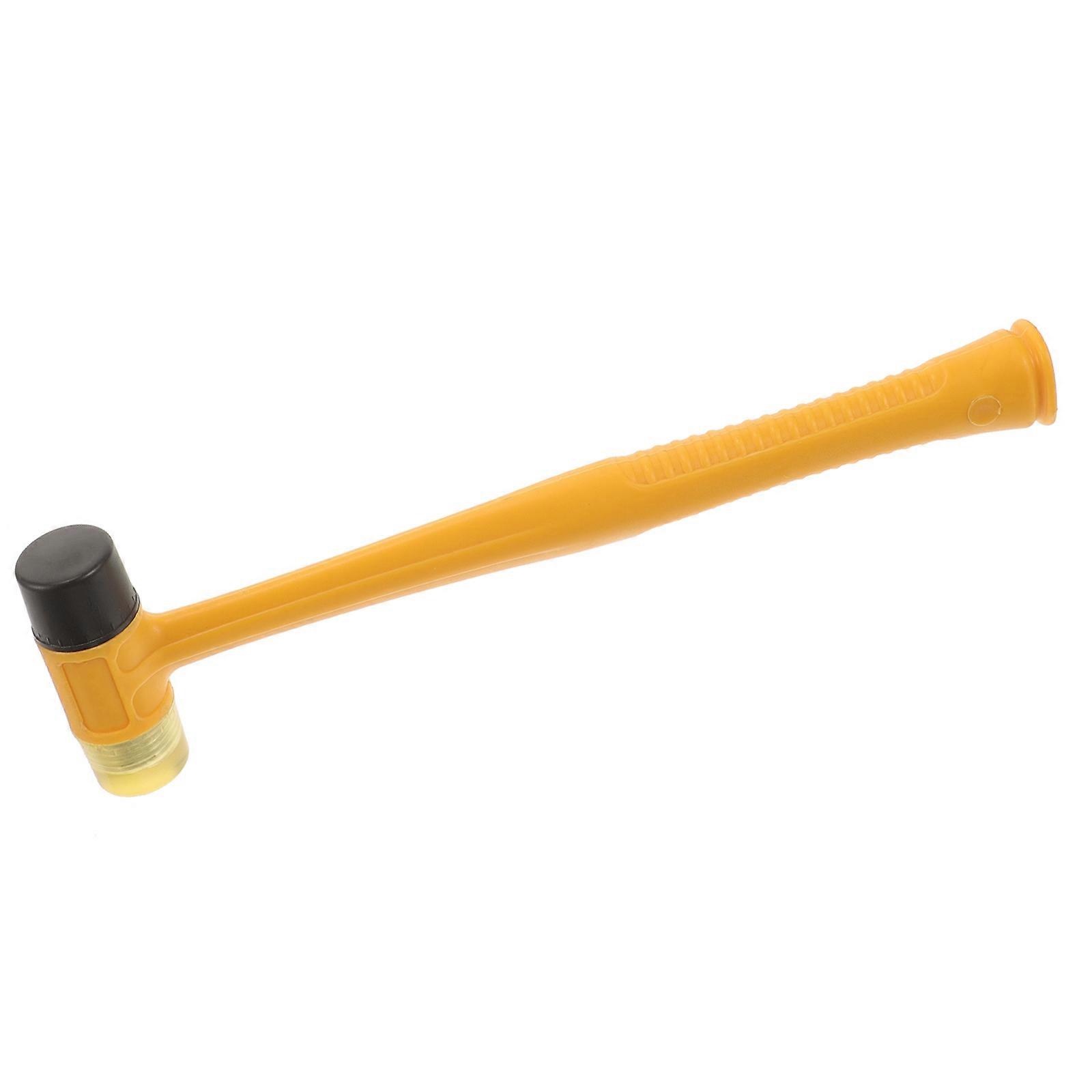 Yellow Installation Hammer Double Head Mallet for Home Use