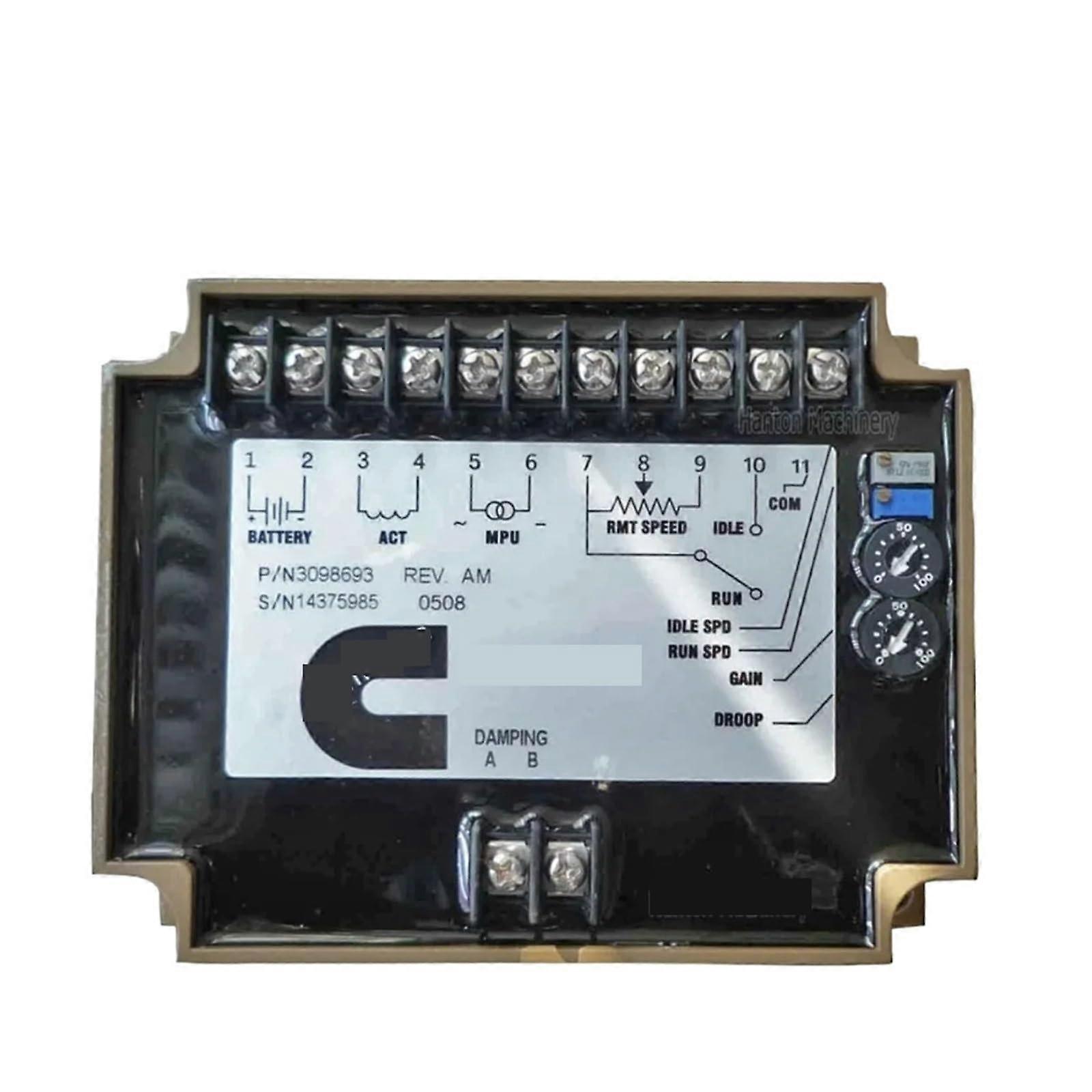 Engine Governor 3098693 Generator Speed Controller with Automatic Speed Control for Diesel Generator Set