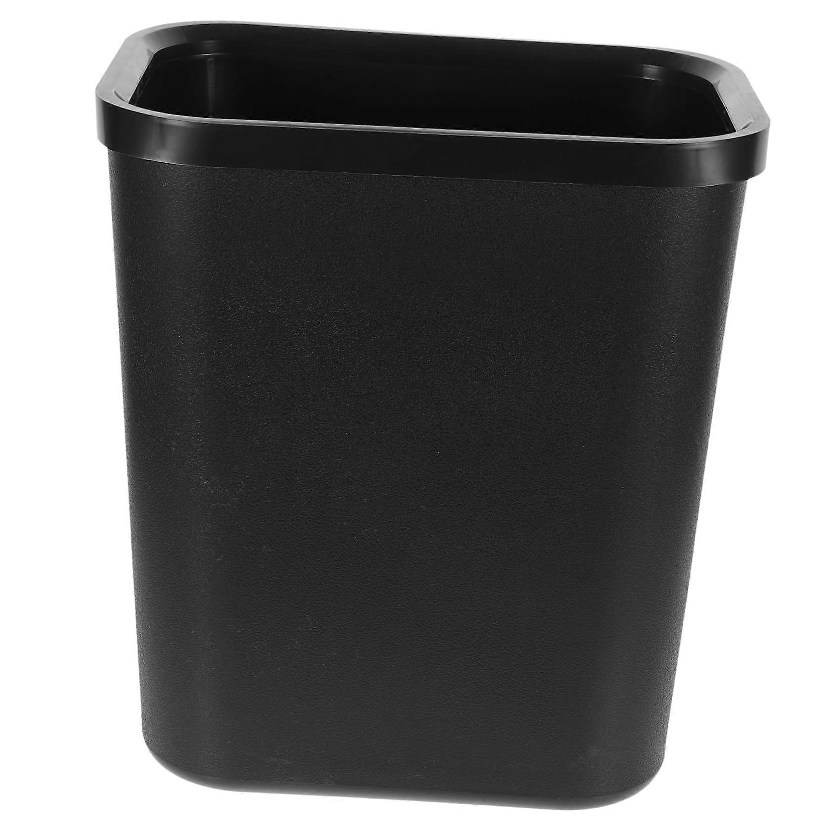 15L Slim Trash Can Plastic Waste Bin Large Capacity Easy Clean for Kitchen Office Dorm