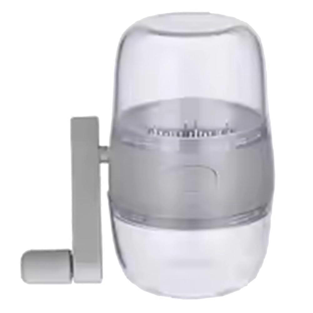 Manual Nut Grinder Hand Crank Chops Almonds Walnuts Garlic Spices Compact Kitchen Tool