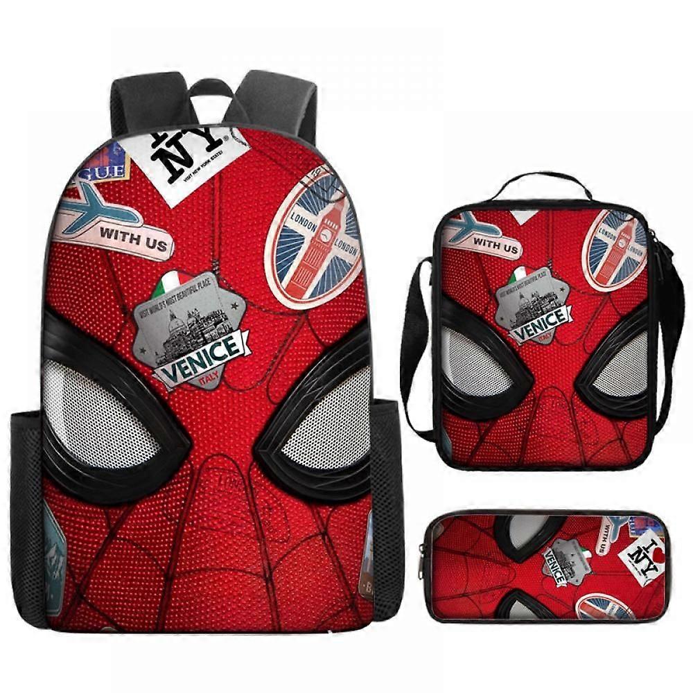 Marvel Spider-Man Backpack, School Bags, Large-capacity Animation Backpack