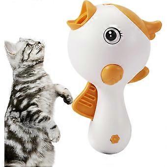 Cat Treat Toy - Puzzle Interactive Duck Shaped - Dog Treat Toy | for Puppy Training Birthday Teething Boredom Indoor Feeding