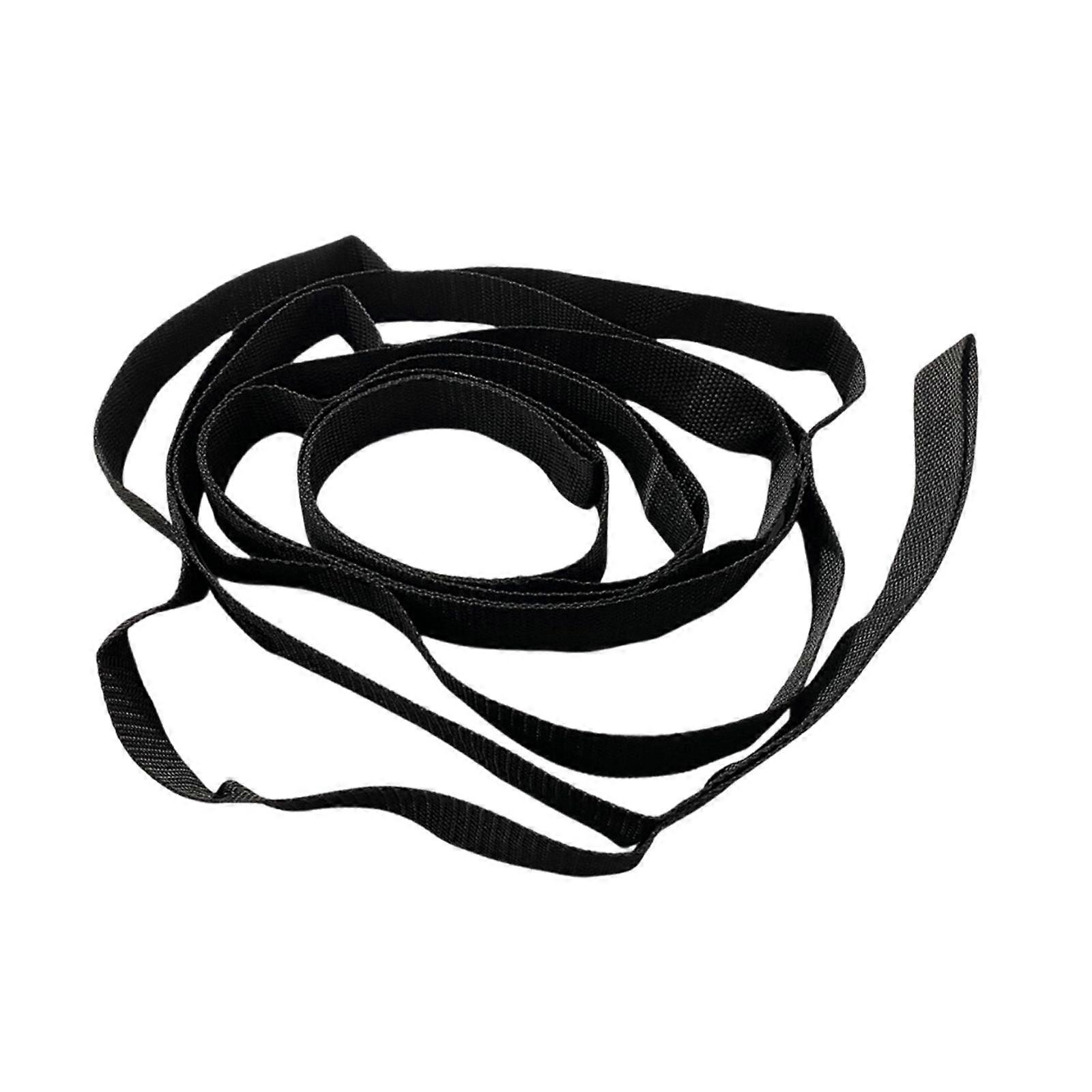 Stretch Strap with Loops Fitness Exercise Full Body Workout Strong Multi Loop