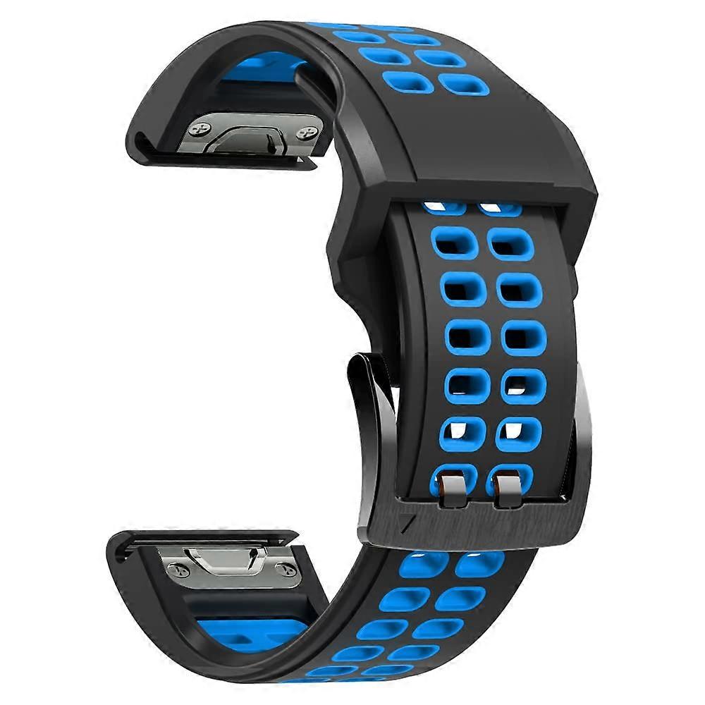 Silicone Watch Bands Straps for Garmin Fenix 22mm 26mm Soft Adjustable Replacement