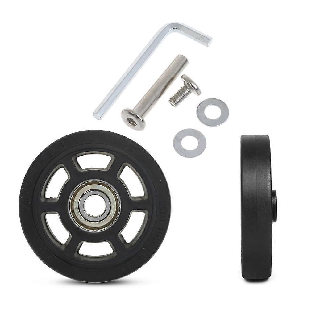 Luggage Replacement Wheels with Noise Reduction Mute Roller, Smooth Suitcase Swivel  Accessory