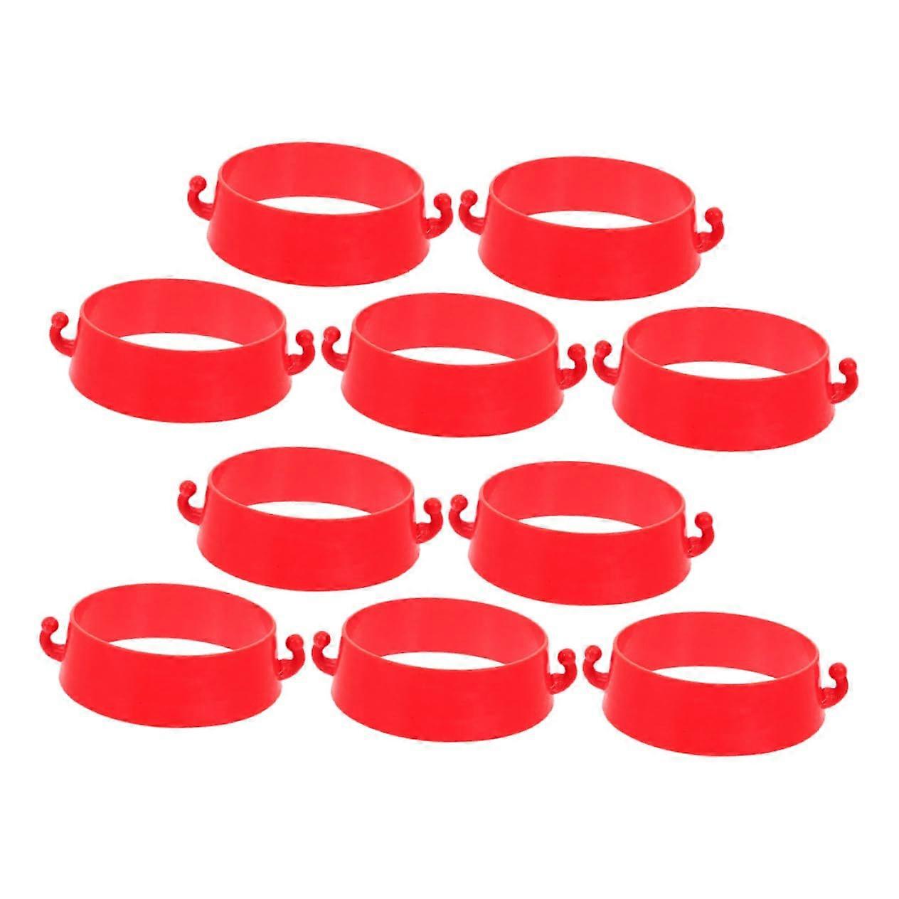 10pcs Traffic Cone Connector Linking Bars for Parking Barriers Driveway Multipurpose Safety Use