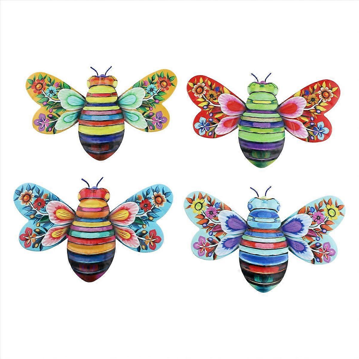Bee Hanging Wall Decorations, Bee Art Sculpture Hanging Wall