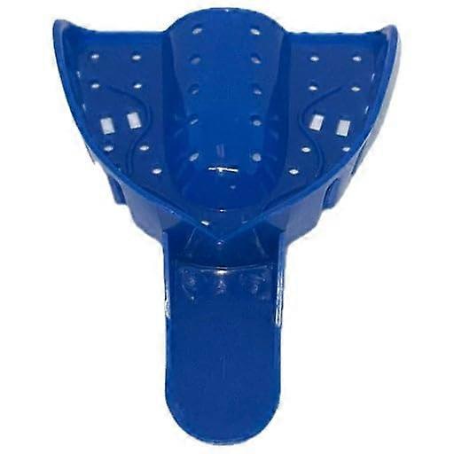 Dental Impression Trays Disposable #1 Large Upper Full Arch Perforated Plastic 12 Pack Rigid Grip