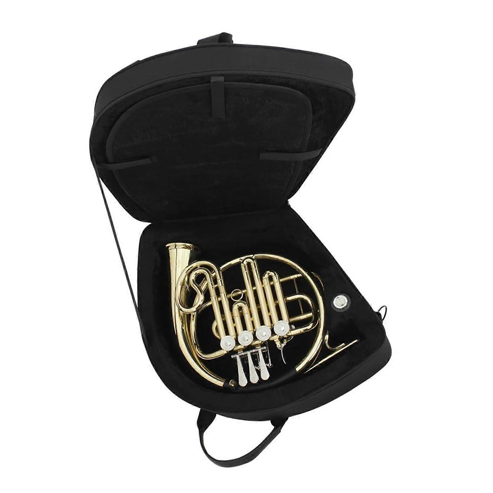 Professional Bb French Horn 4Key Split Design Brass with Case for Beginners and Experts